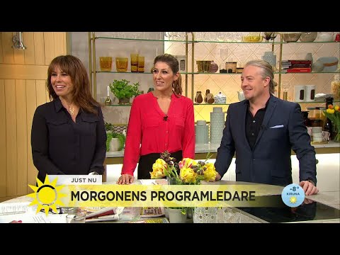"Programledarna om att svära: "Ganska skönt  ibland" - Nyhetsmorgon (TV4)