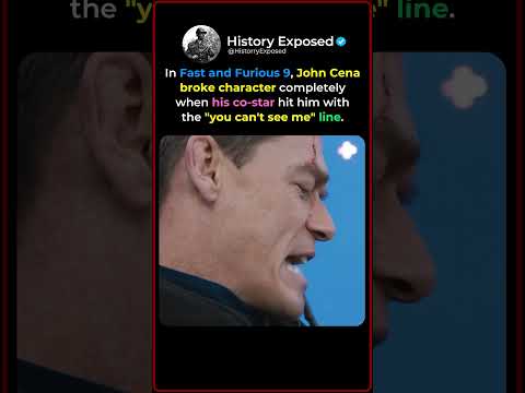 When John Cena Broke Character in Fast and Furious 🤜😂