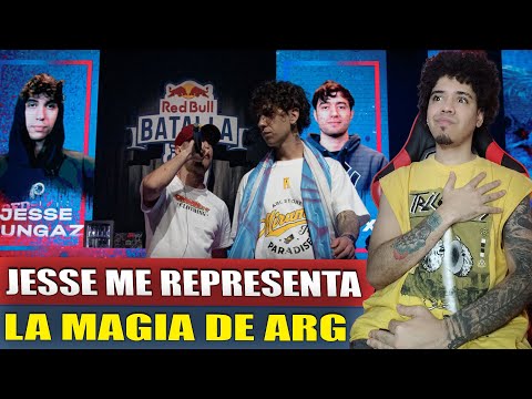 JESSE Y SU EMOTIVA FINAL ❤ LARRIX vs JESSE PUNGAZ - Final | Red Bull Batalla Argentina 2023 REACCION
