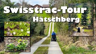 Swisstrac-Tour Hätschberg - Probleme mit der Höhe der Vorderräder