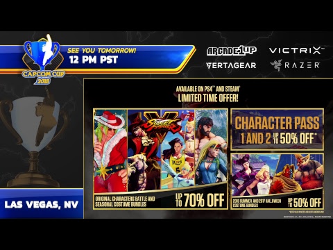 Capcom Cup 2018 - Top 32 - Day 2