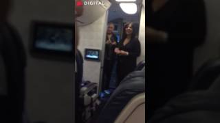 Pasajero se molesta con esposa de Miguel Vargas, que bailaba “Despacito” en avión