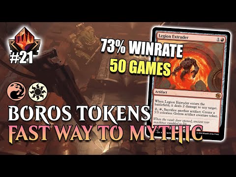 ☀️🔥 TOP 50 MYTHIC BOROS WEAPON TOKENS CRUSH THE META | MTG ARENA Standard OM1 Trough the Omenpaths