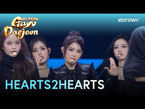 HEARTS2HEARTS - Focus + Dirty Work (Mash Up) | 2025 SBS Gayo Daejeon | KOCOWA+