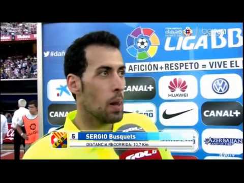 despues de el titulo entrevista a sergio busquets
