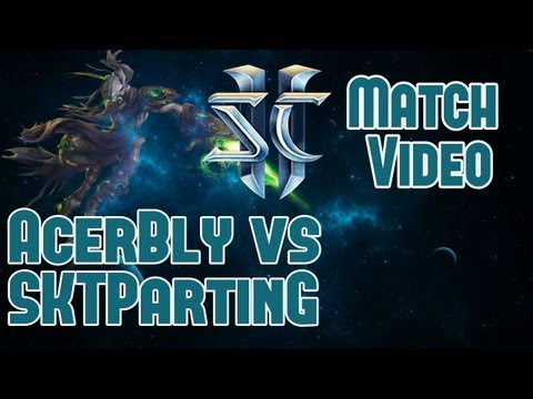Starcraft 2 Wings of Liberty Pro Match Video - AcerBly (Zerg) vs PartinG (Protoss) Antiga Shipyard