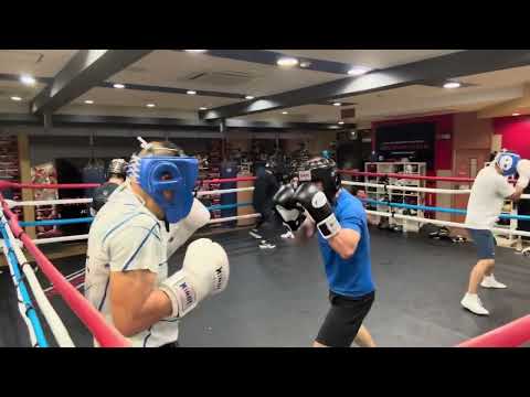 エンジンかかってきたースパーリング練習、見応えありあり￼BMB RING！