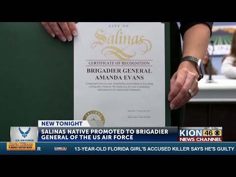Salinas native promoted to Brigadier General, retiring with the title