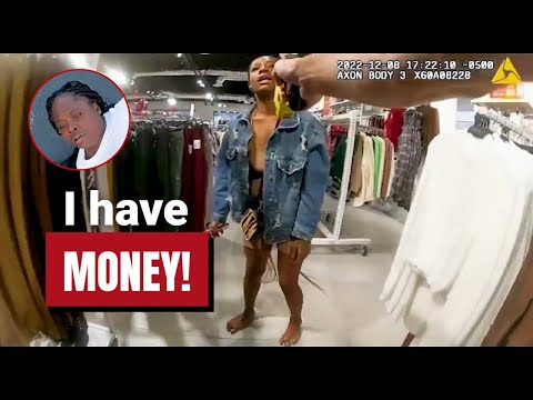 Woman Steals from PRADA Regrets Instantly