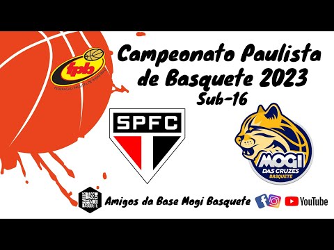 FPB 2023 SUB-16 - SÃO PAULO F.C. X MOGI BASQUETE - 11.08.2023