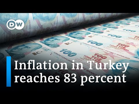 Turkey inflation at new 24-year high of 83% after rate cuts | DW News