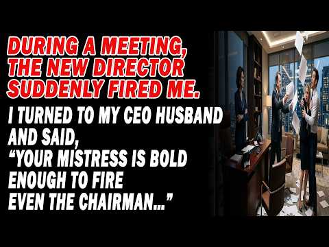 “CEO’S MISTRESS FIRED ME IN A MEETING — I TURNED TO MY HUSBAND AND EXPOSED EVERYTHING”😡