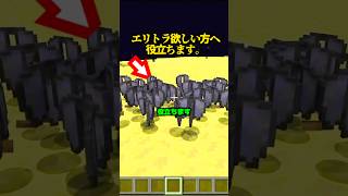 エリトラ集めたい時、役立ちます。【マイクラ】