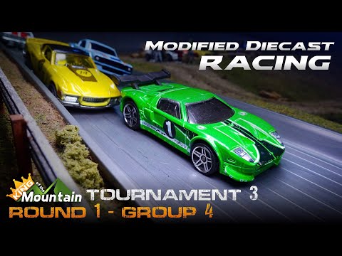 KotM Tournament 3 🏁 Round 1-4 Modified Diecast Car Racing