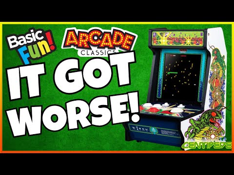 Basic Fun Atari Centipede Counter Series Review! It Got Worse!