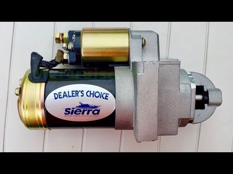 Mercruiser / Volvo / OMC / Starter Replacement / Super Easy