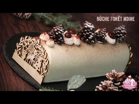 ❅ Recette de Bûche de Noël façon Forêt Noire ❅