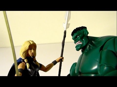 Marvel Legends Hulk and Valkyrie review (Hasbro) Toys R Us Exclusive 2-Pack
