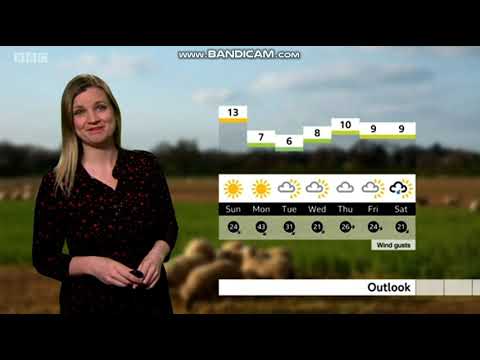 Emily Wood BBC ONE Points West weather April 3rd 2021 HD Good Quality