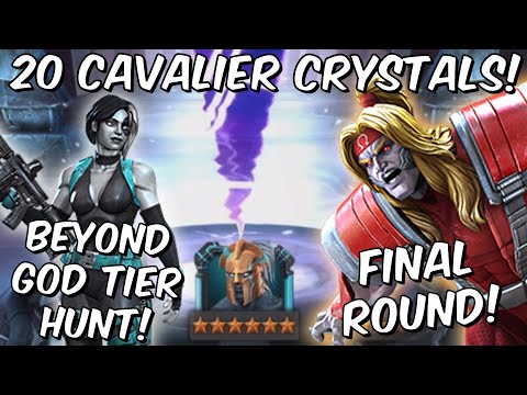2018 6 Star Cavalier Crystal Opening #2! - Beyond God Tier Hunt! - Marvel Contest of Champions