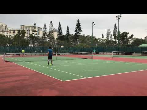 2019 HK Racketlon Championship Final: Chun vs Steven (Tennis)(part)