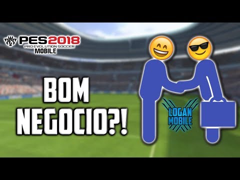 ⚽ NEGOCIEI COM UM INSCRITO! 🔰 PES 2018 MOBILE 📱