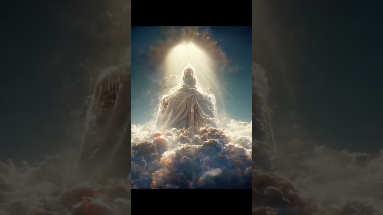 Artificial Intelligence Description of HEAVEN🤯 #bible #supernatural #shorts #angels #heaven #ai