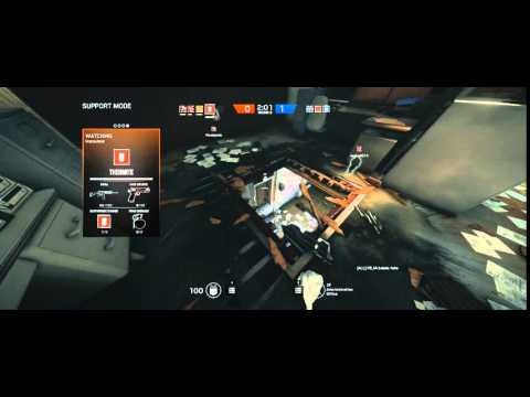 Rainbow Six Siege ~ Highlight 302b ~ Destroy that castle wall with a gernade, win an injured hostage