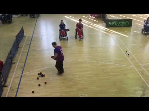 Russian Boccia Championships 13.03.2020. Ahmed Khesnikov vs. Daria Adonina (BC4)