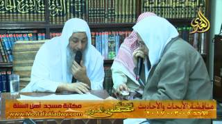 مناقشة الأبحاث والأحاديث بمكتبة مسجد أهل السنة بمنية سمنود 05 03 2017  5