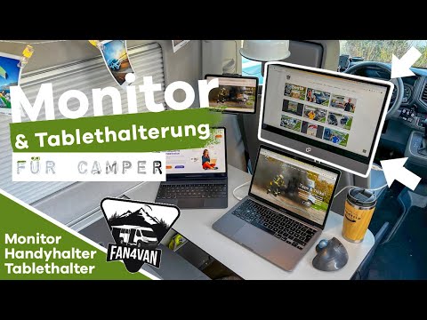 Wohnmobil Tablet Halterung - Zweitmonitor und Befestigung im Camper