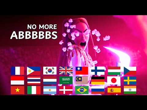 Mira's NO MORE ABBS in 36 Languages