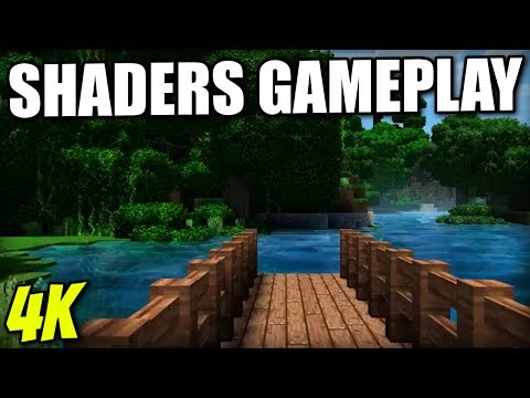 Minecraft Console - SHADERS GAMEPLAY [ 4K ] SUPER DOOPER GRAPHICS TEXTURE - Xbox One X - YouTube