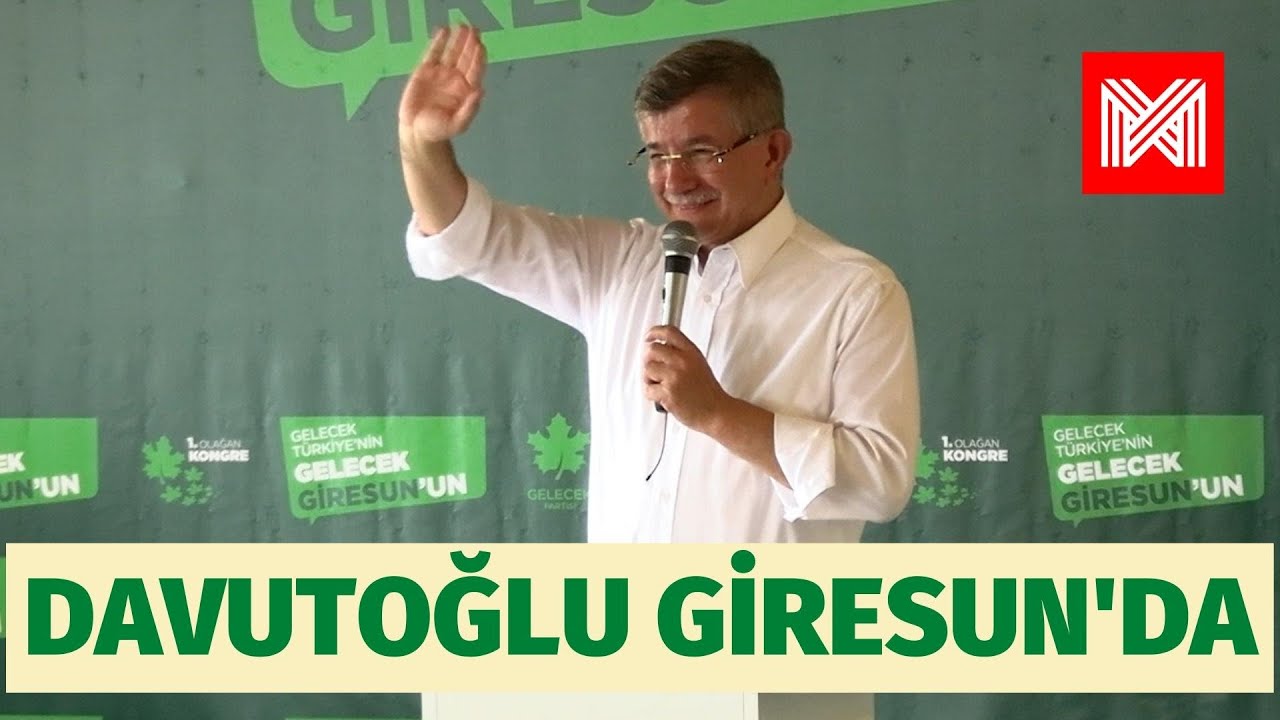 Gelecek Partisi Giresun 1. Olağan Kongresi | Ahmet Davutoğlu'nun Konuşmaları | 22 Temmuz 2022