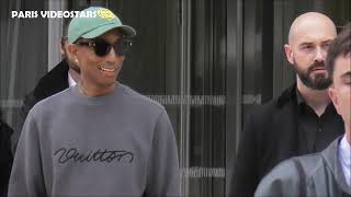 Pharrell WILLIAMS all smile and happy after LVMH prize Fondation Vuitton @ Paris 3 september 2025