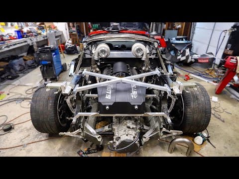Installing an Air to Water Intercooler on the LS Swapped Huracan