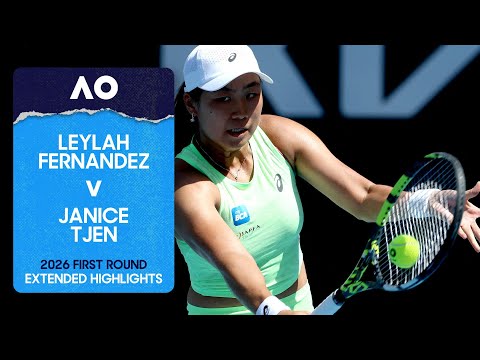 Leylah Fernandez v Janice Tjen Extended Highlights | Australian Open 2026 First Round