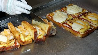 Mozzarella Cheese Shrimp Toast – Korean Street Food