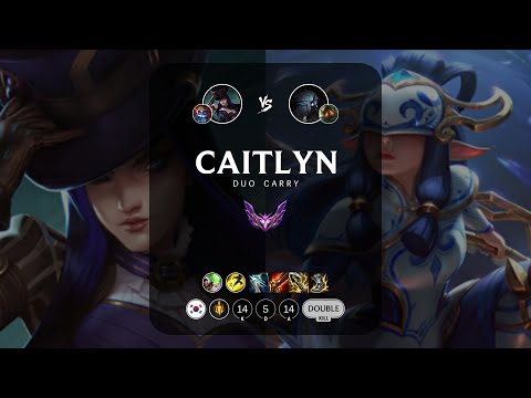 Caitlyn ADC vs Kindred - KR Master Patch 12.23