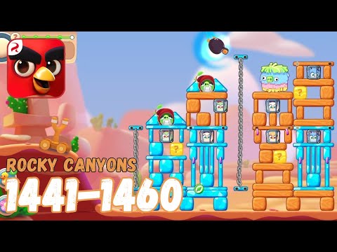 Angry Birds Journey: Levels 1441-1460 (Rocky Canyons) Gameplay - Part 73