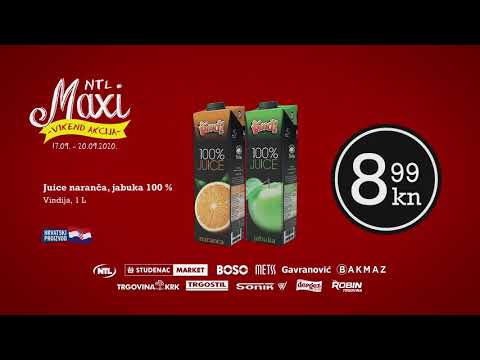 MAXI VIKEND AKCIJA 17. - 20.09.2020.