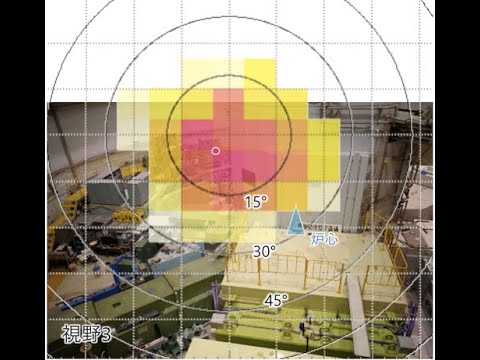 Ar-41 の拡散状況をイメージング