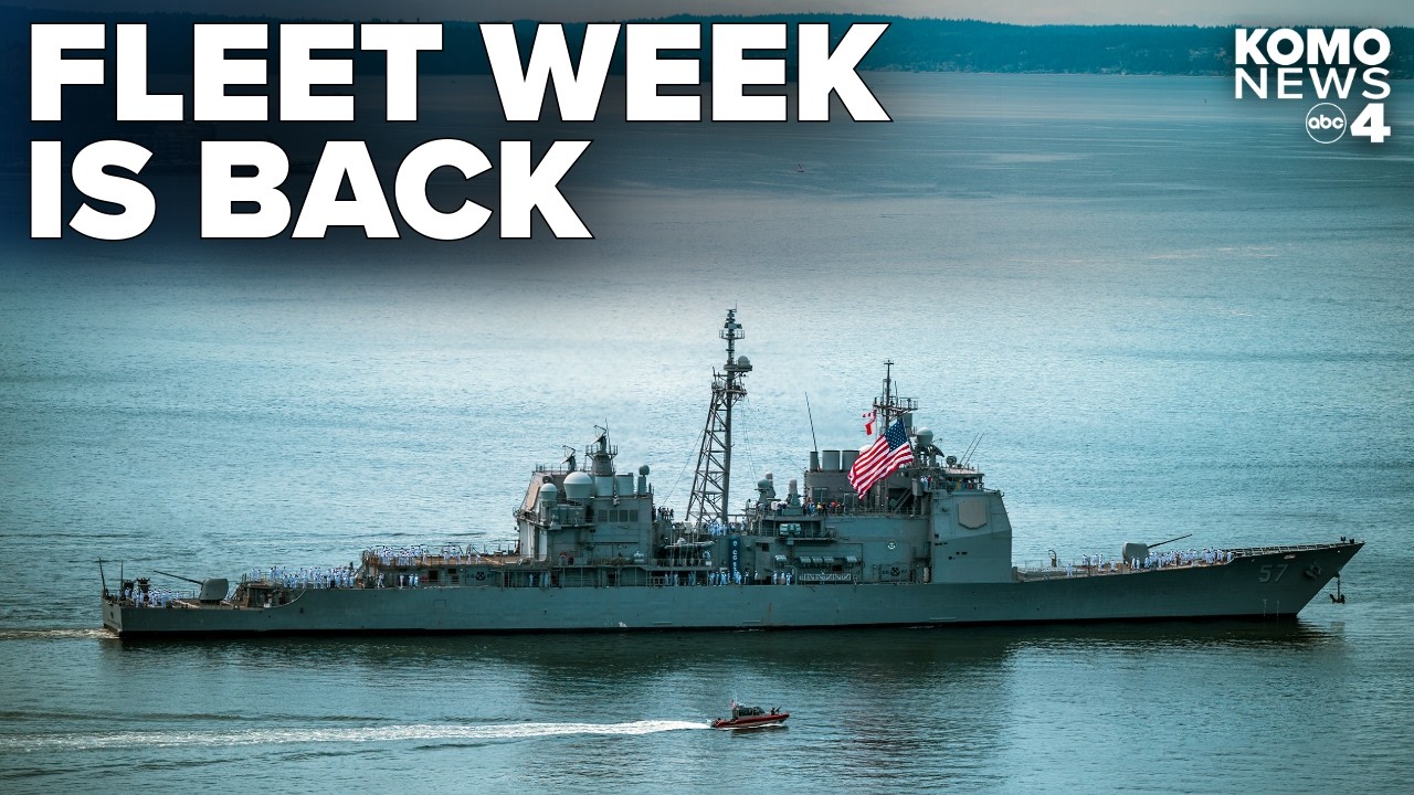 Video thumbnail for Fleet Week and maritime celebrations start at Seattle waterfront
