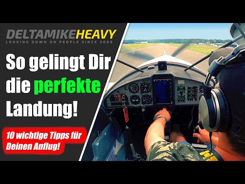 So gelingt die PERFEKTE LANDUNG mit dem Ultraleichtflugzeug!