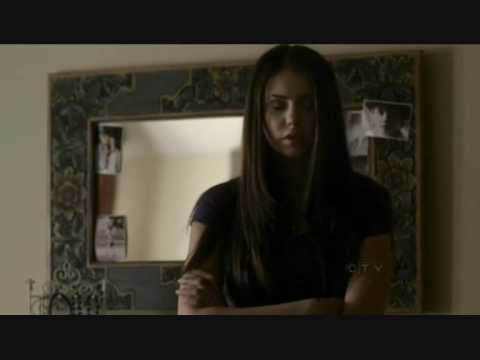 damon salvatore 1x18 scene elena's room, funny scene