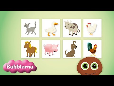 Babbas Djur - Språklek med Babblarna