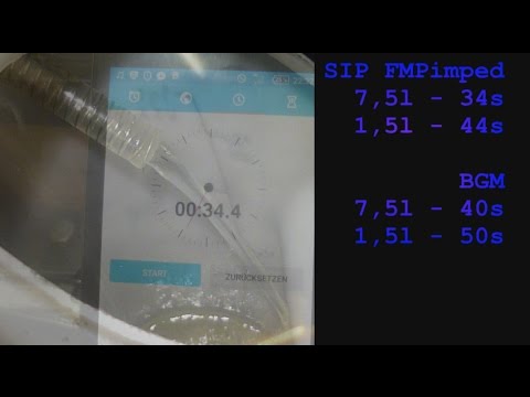vespa fuel tap CHECK: 0,5L flow rate TEST:  34s SIP v1 vs 40s BGM/omg v1 /#2/2 / FMPguides