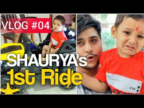 First Ride Of Shaurya 😍😍 | Rone Lga ? 😭 | Sagar Aggarwal Vlogs