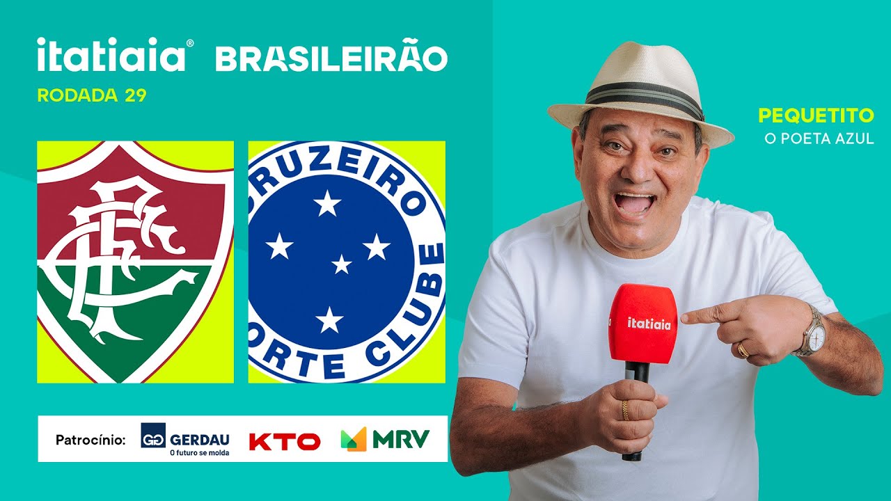 FLUMINENSE X CRUZEIRO AO VIVO NA ITATIAIA | REACT DO BRASILEIRÃO 2024
