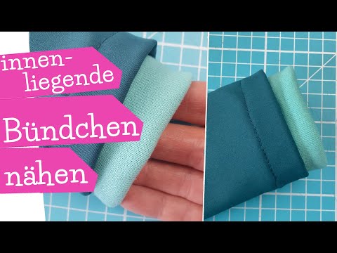 Sewing concealed cuffs | Tutorial: hidden cuffs | DIY sewing instructions | mommymade